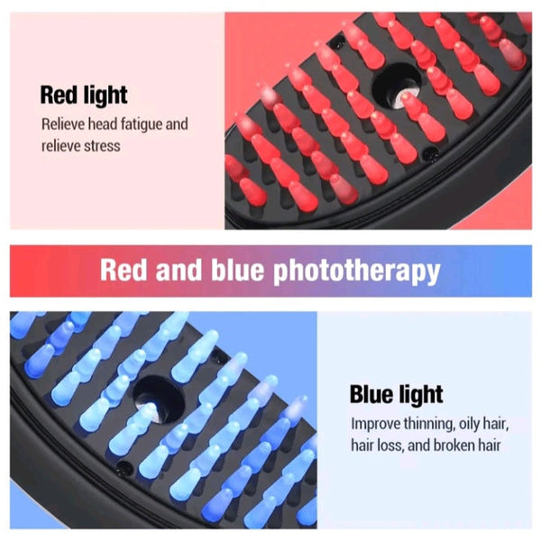 Electric Spray Massage Hair Brush